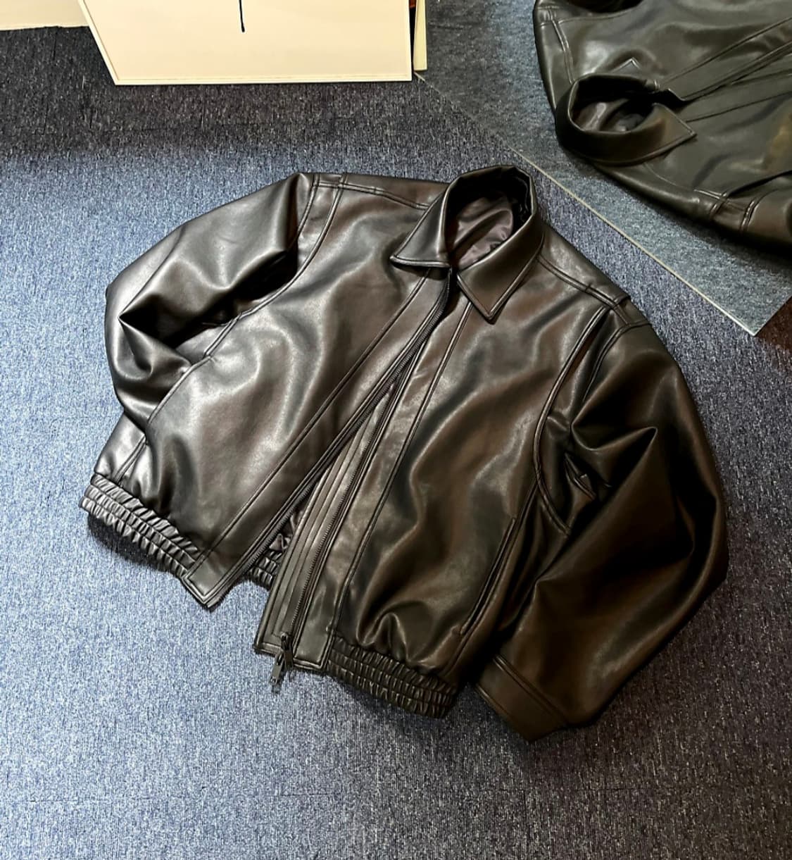 라퍼지스토어 레더 자켓 ma-1 상품이미지2