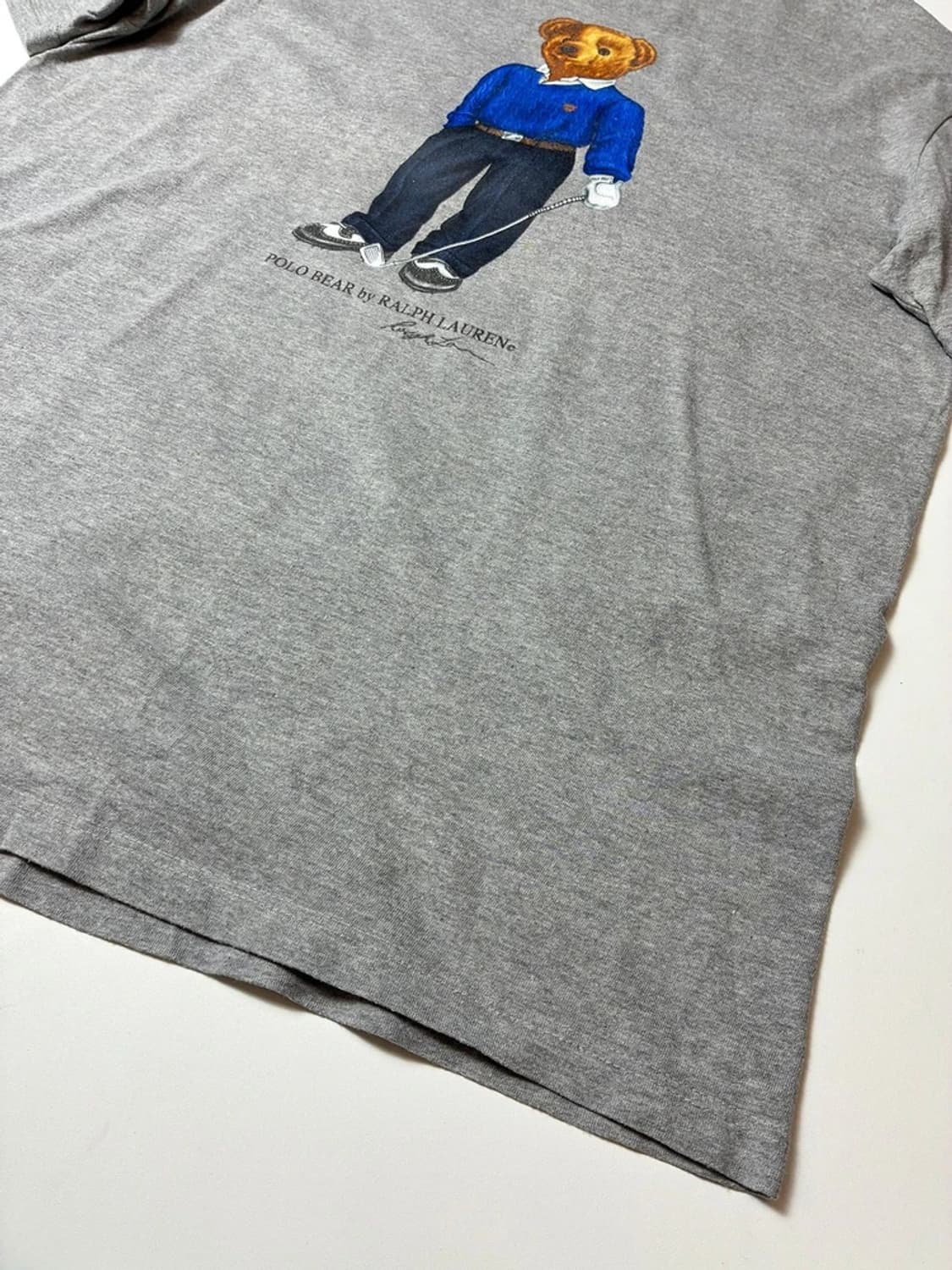 폴로 랄프로렌 90's 베어 프린팅 반팔 티셔츠 PN8639 상품이미지4