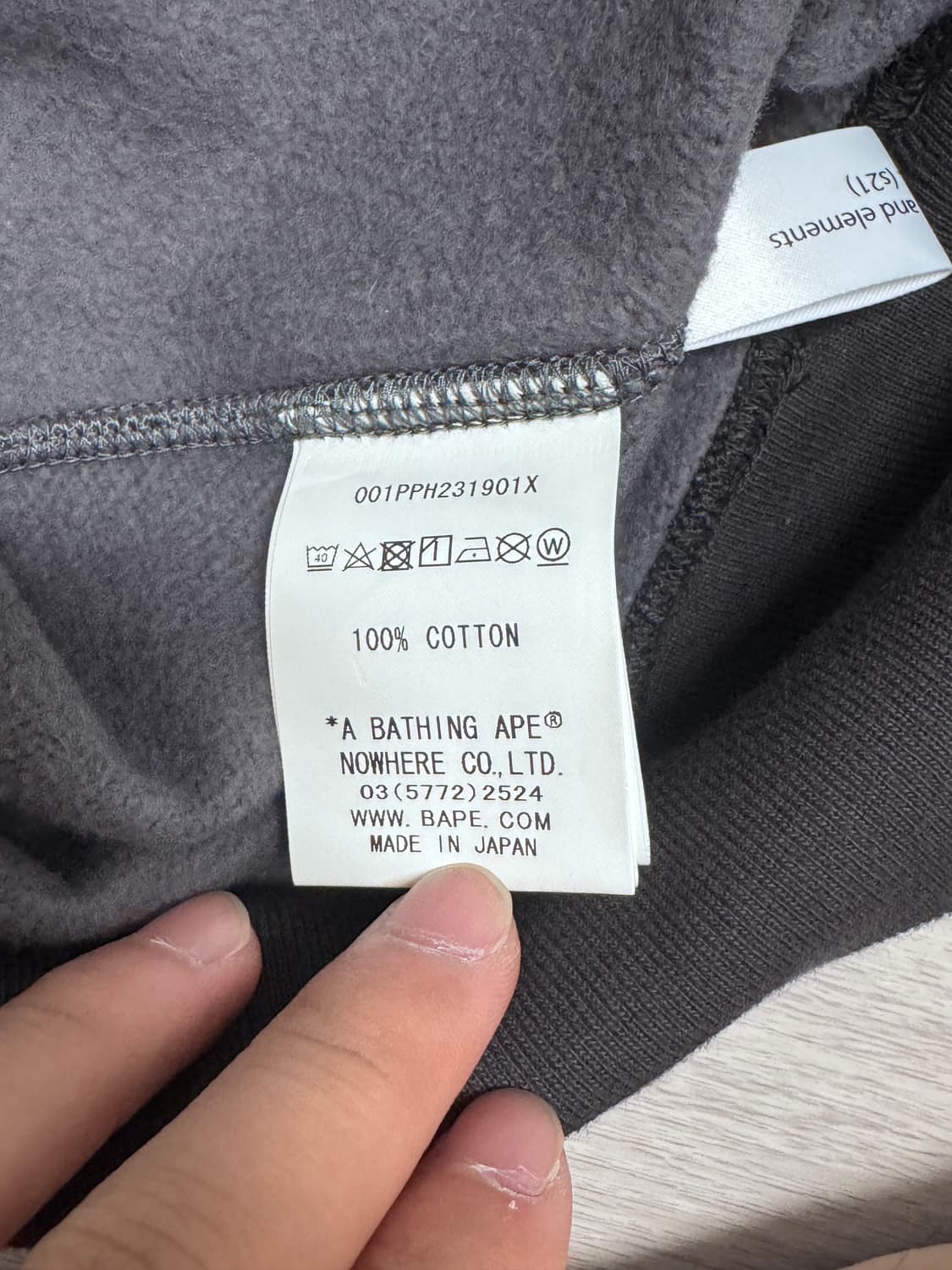 베이프 DC콜라보 흑계 후드티 L 상품이미지8