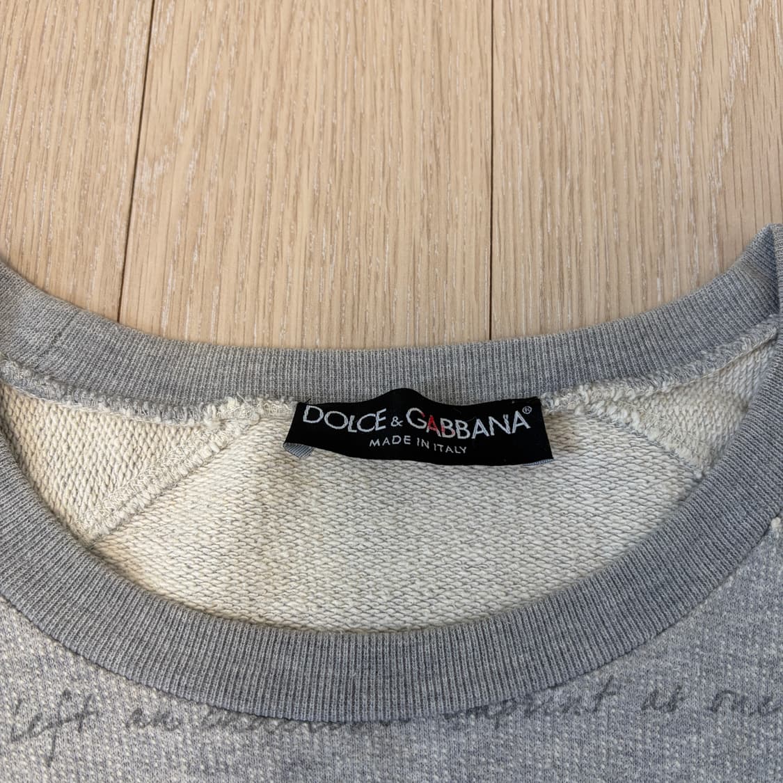 돌체앤가바나 라운드 프린팅 맨투맨  상품이미지3