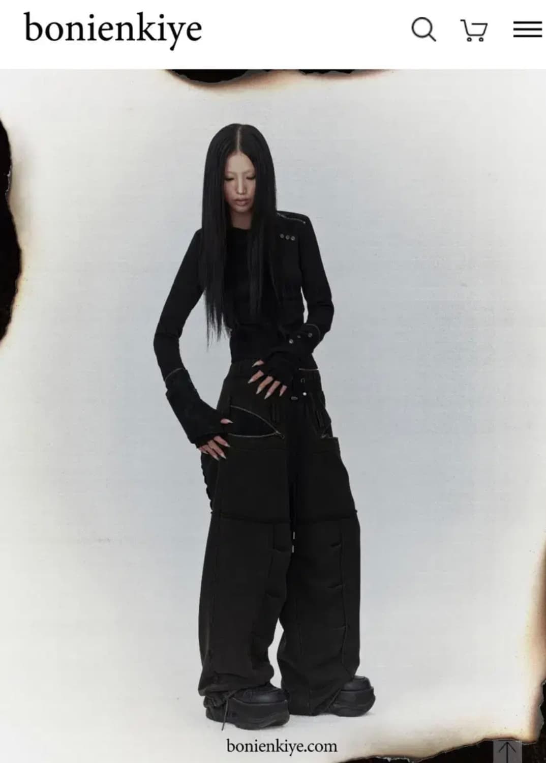 Detachable Zipper Leather Top 상품이미지2