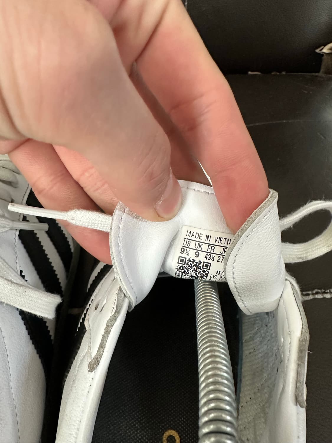 아디다스 x 딜 삼바 화이트 블랙 275 상품이미지7