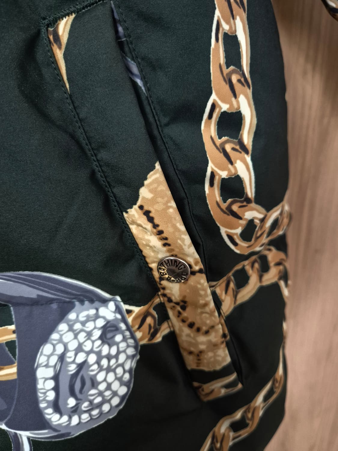 베이프 BAPE Jewels Down Jacket Green L 상품이미지3