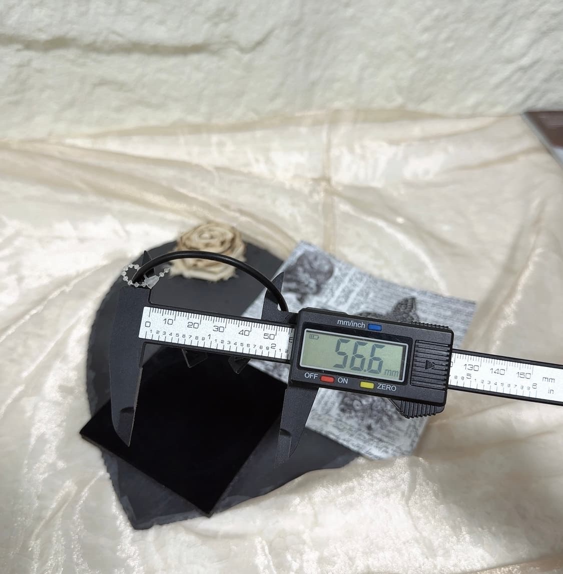 빈티지 고딕 십자가 오픈 팔찌 상품이미지2