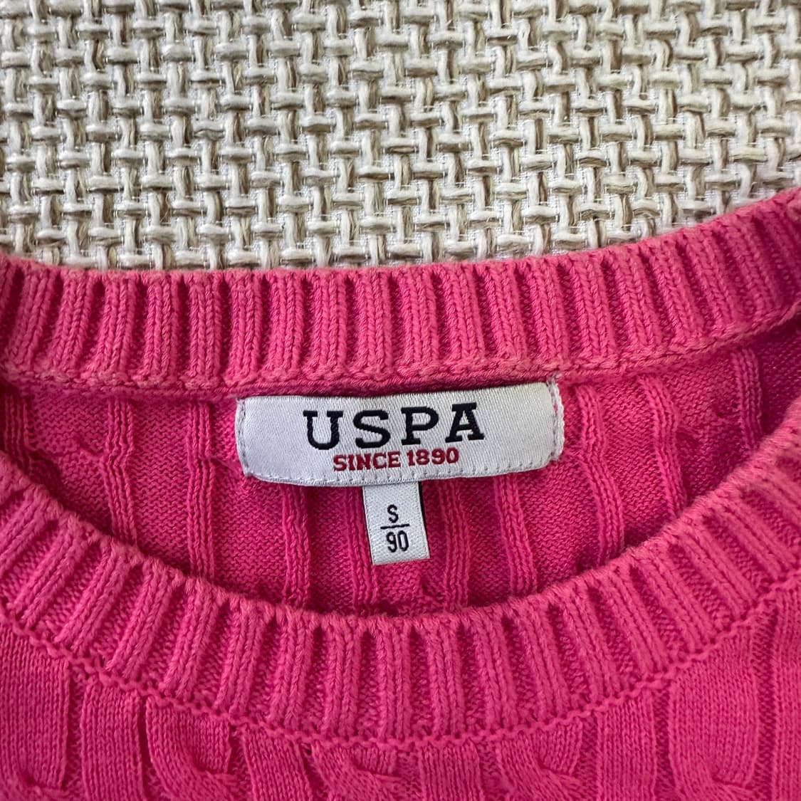 90 US폴로 여성 케이블 니트 0423D 상품이미지2