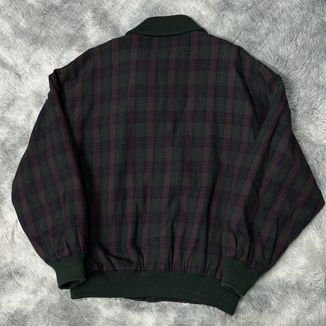 라코스테 체크 클래식 봄버 자켓 XL 상품이미지3