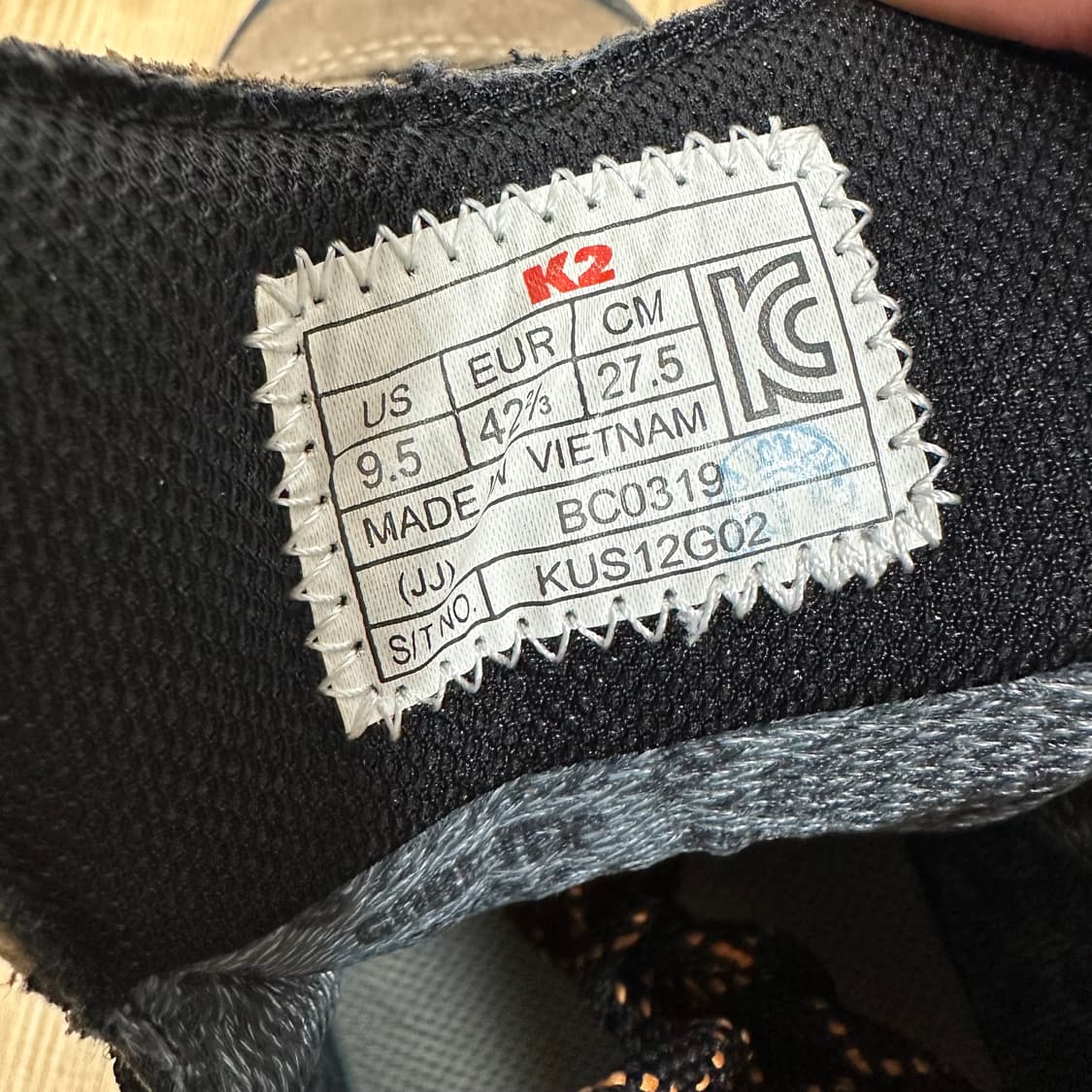 K2 케이투 고어텍스 등산화 트레킹화 275mm 상품이미지8