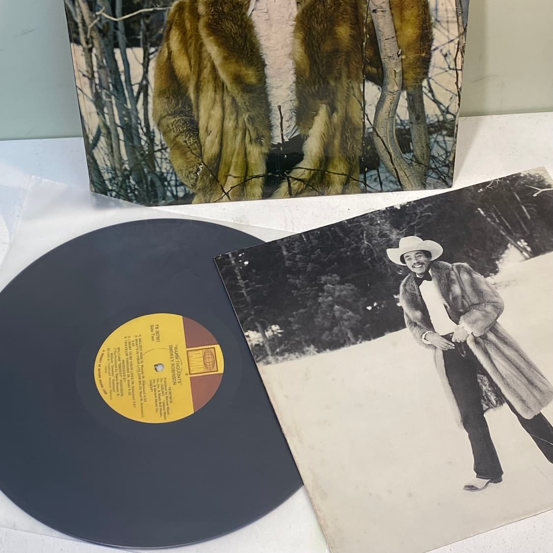 (중고LP-소울) Smokey Robinson -Warm Thoughts 상품이미지3