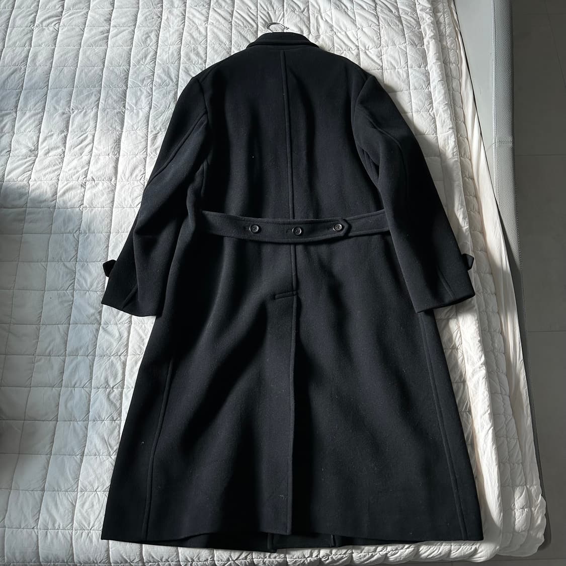 09fw 요지야마모토 뿌르옴므 멜튼울 버튼다운 코트 상품이미지3