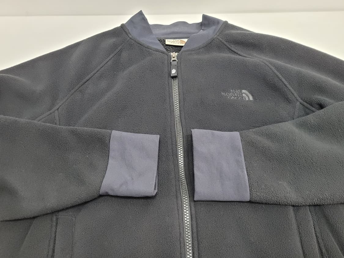 THE NORTH FACE 노스페이스 기모 집업 자켓 / 남 100 블랙 상품이미지3
