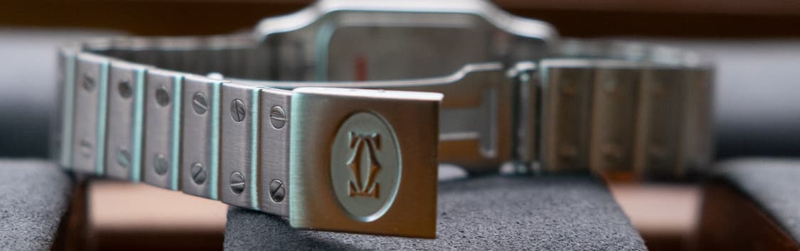 까르띠에 산토스 갈베 LM 시계 상품이미지5