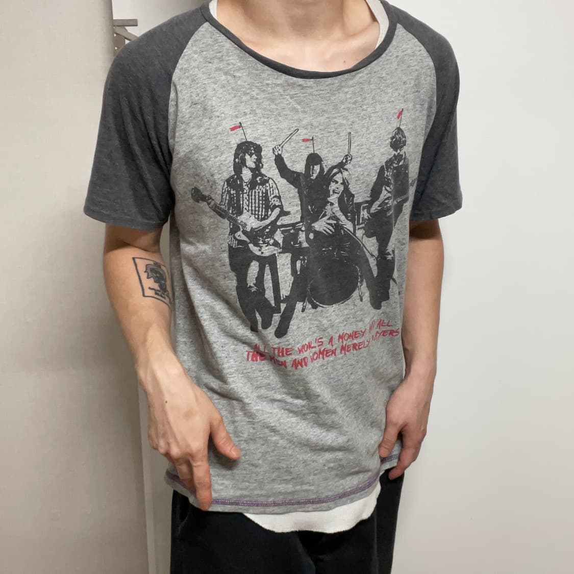 PPFM GRAY SHORT SLEEVE 상품이미지2