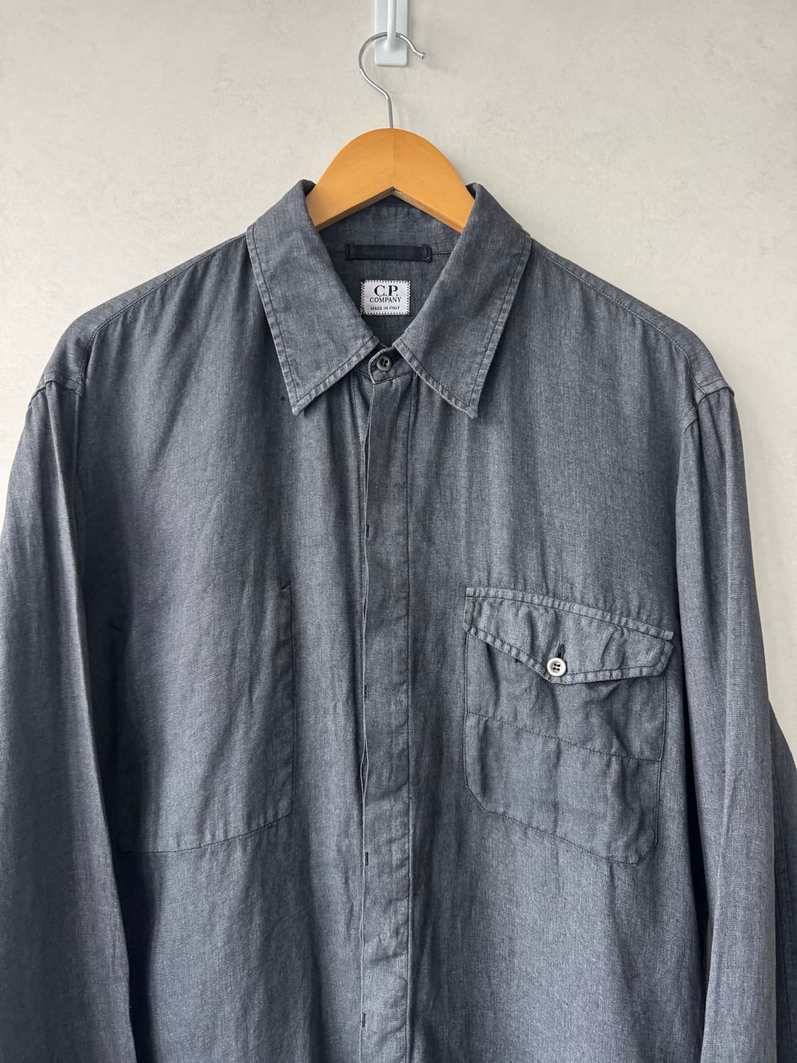 90s C.P. Company 리넨 셔츠 상품이미지2