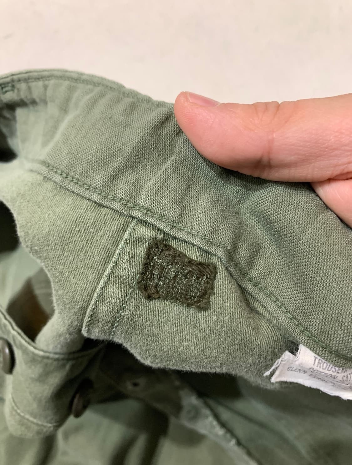 1970s US Army OG107 미군 퍼티그팬츠 40 상품이미지6