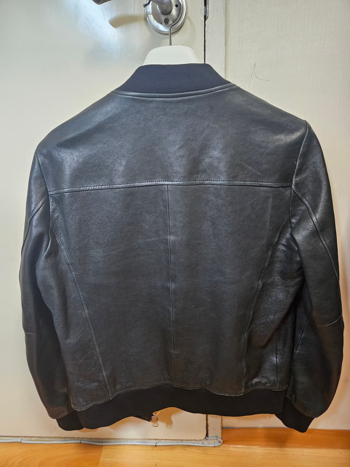 44) 느와르 라르메스 MA-1 가죽 자켓 상품이미지2