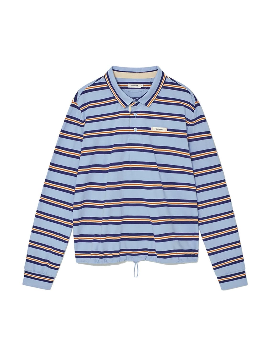 [M] 글로니 테리 PK 롱슬리브 블루 상품이미지1