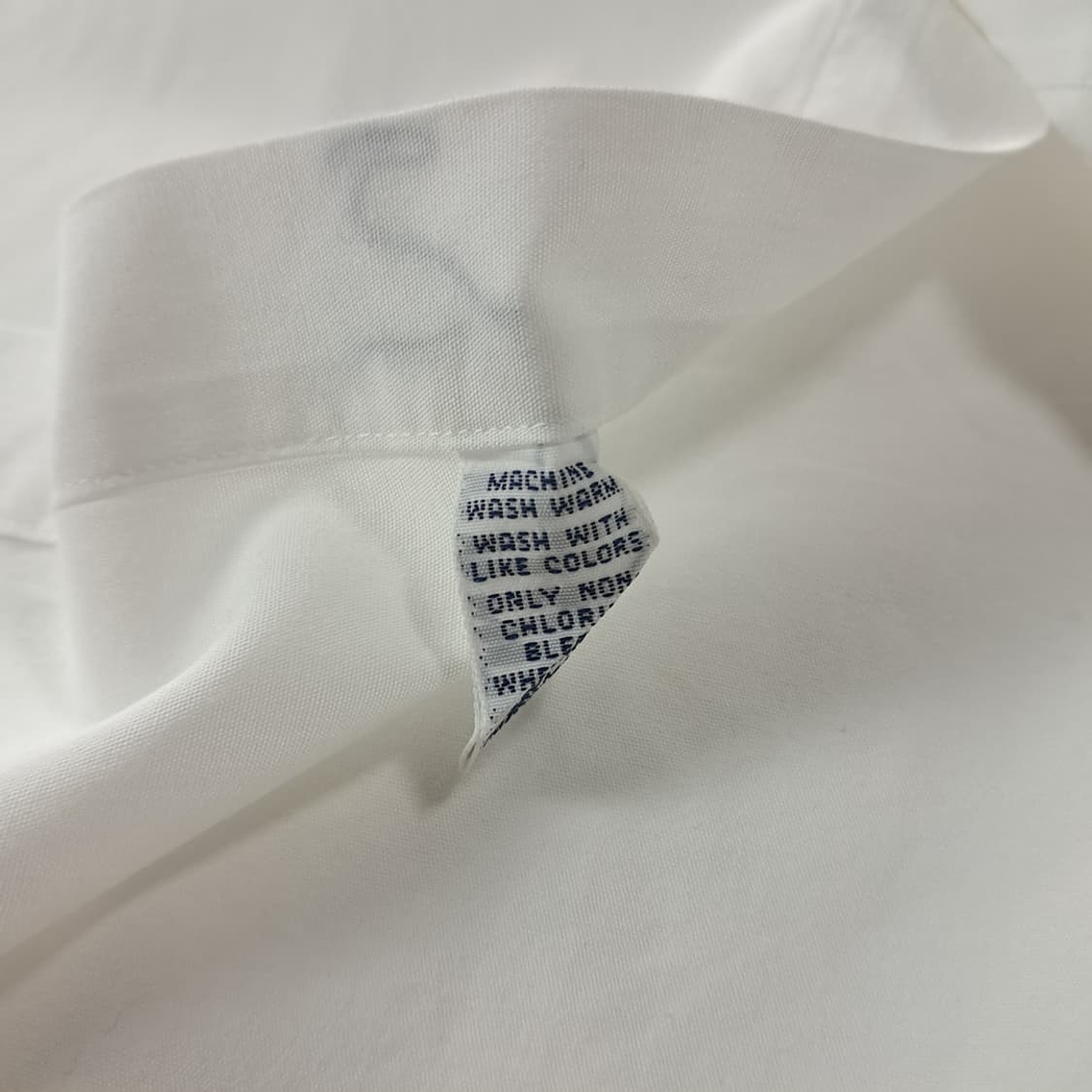 CK258 XL 폴로 90s 블레이크핏 화이트 반팔셔츠 남방 상품이미지5