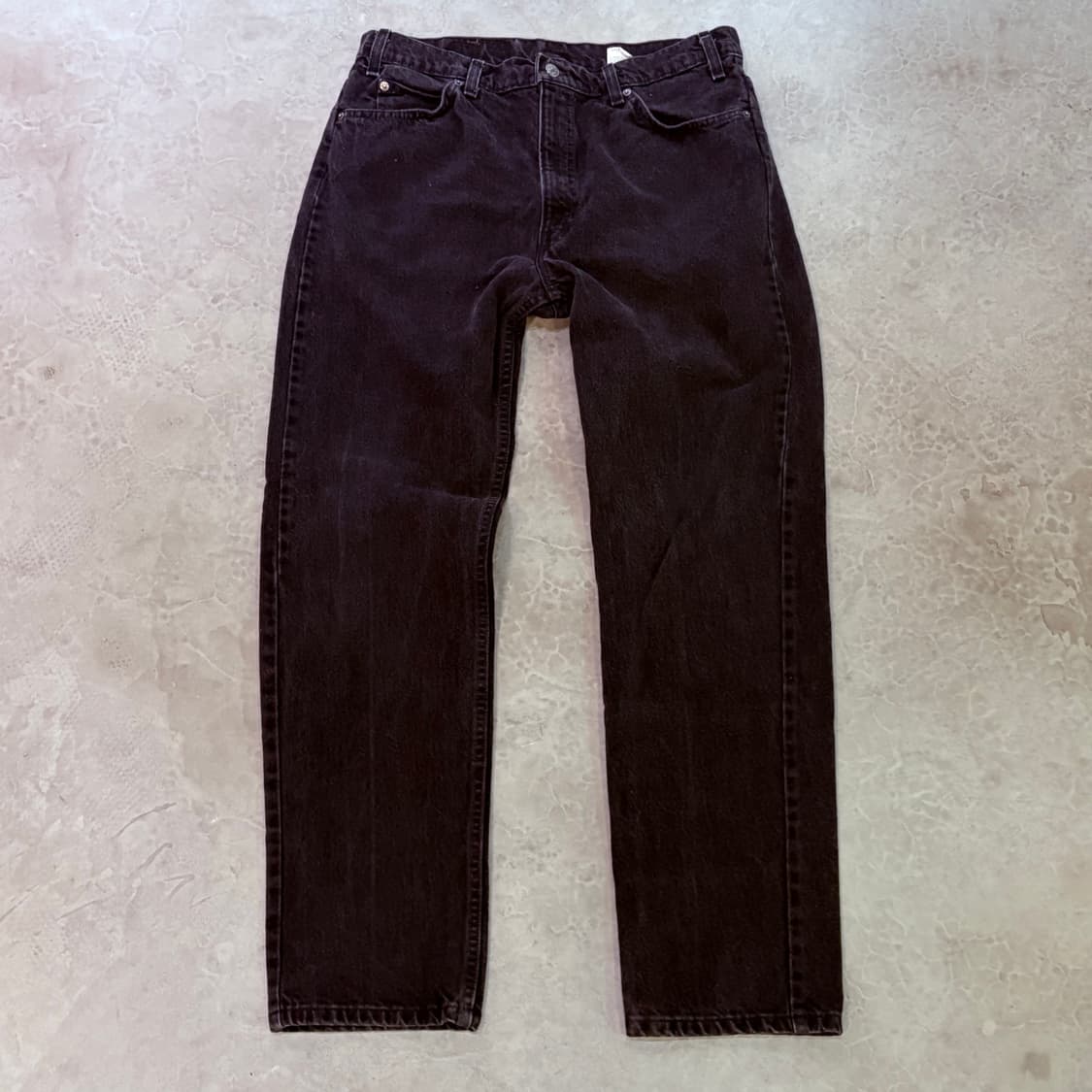 [36/32] USA 리바이스 505 오렌지탭 orange 흑청 블랙 상품이미지1