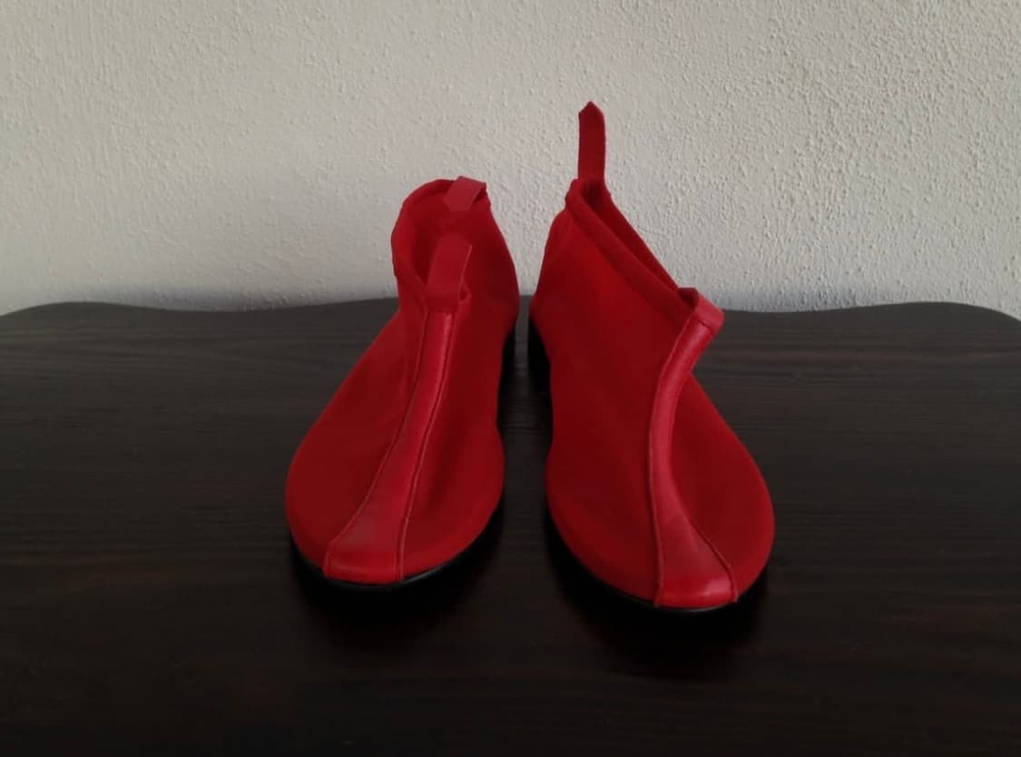 [37,38,39]기마구아스 매쉬 앵클 부츠/레드 상품이미지2