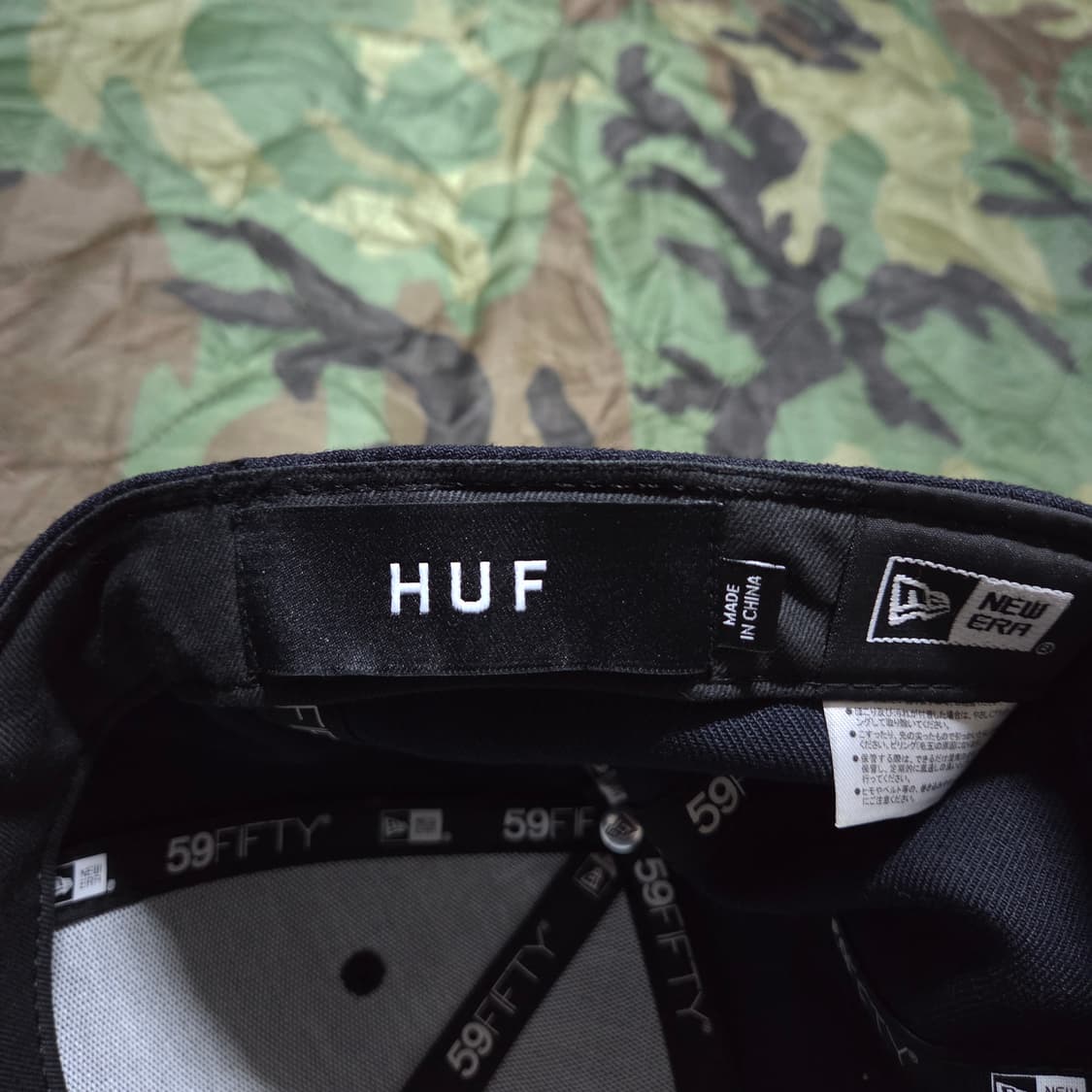 HUF Classic H Logo Panel Cap 상품이미지7