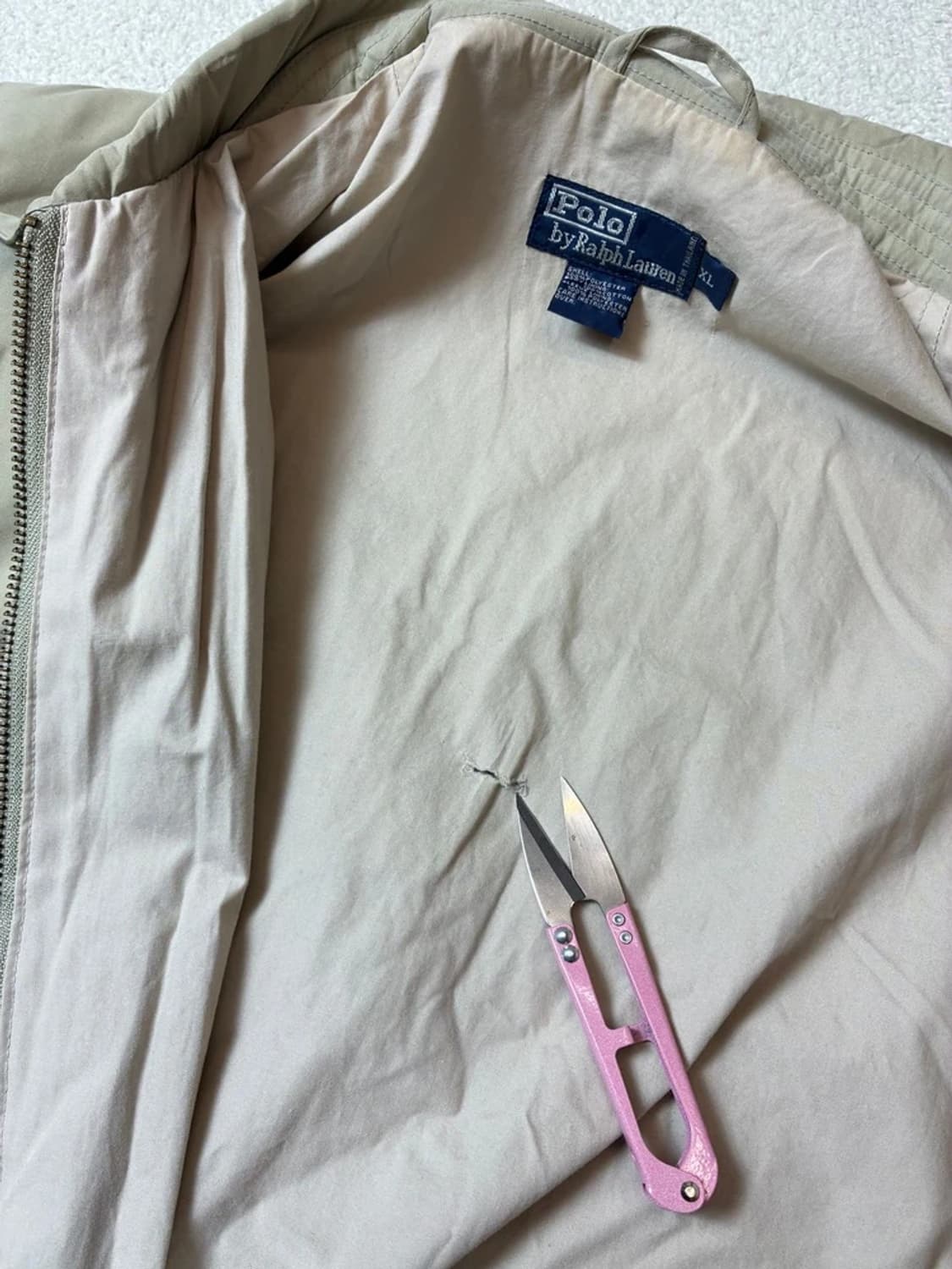 폴로 랄프로렌 00's 폴리쉘 스윙톱 자켓 PN7632 상품이미지9