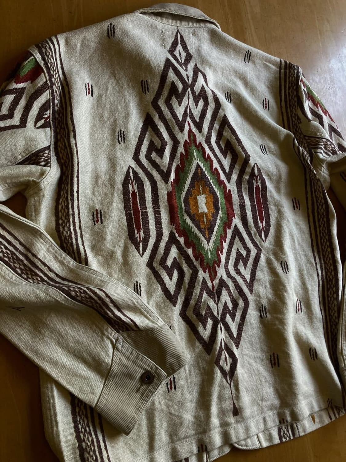 RRL 나바호 패턴 린넨 초어 자켓 S사이즈 상품이미지6