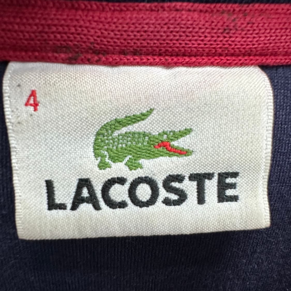 100 라코스테 남자 빅로고 후드집업 상품이미지3