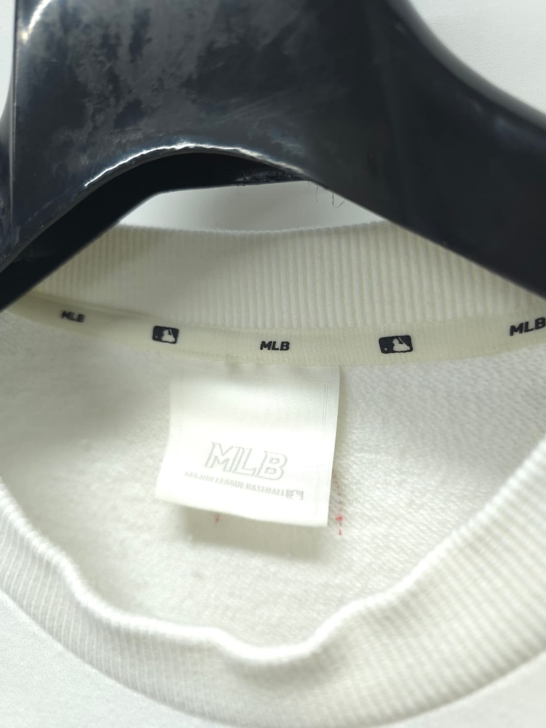 MLB로고 화이트 맨투맨 (남성95) 상품이미지6