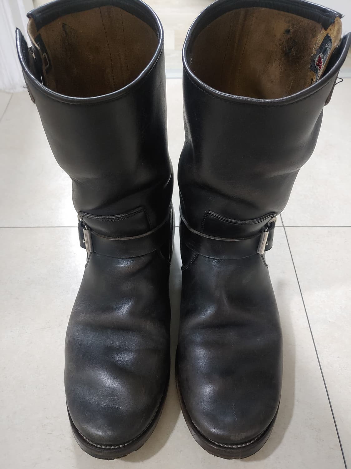 제라도 빈티지가공 엔지니어부츠 상품이미지1