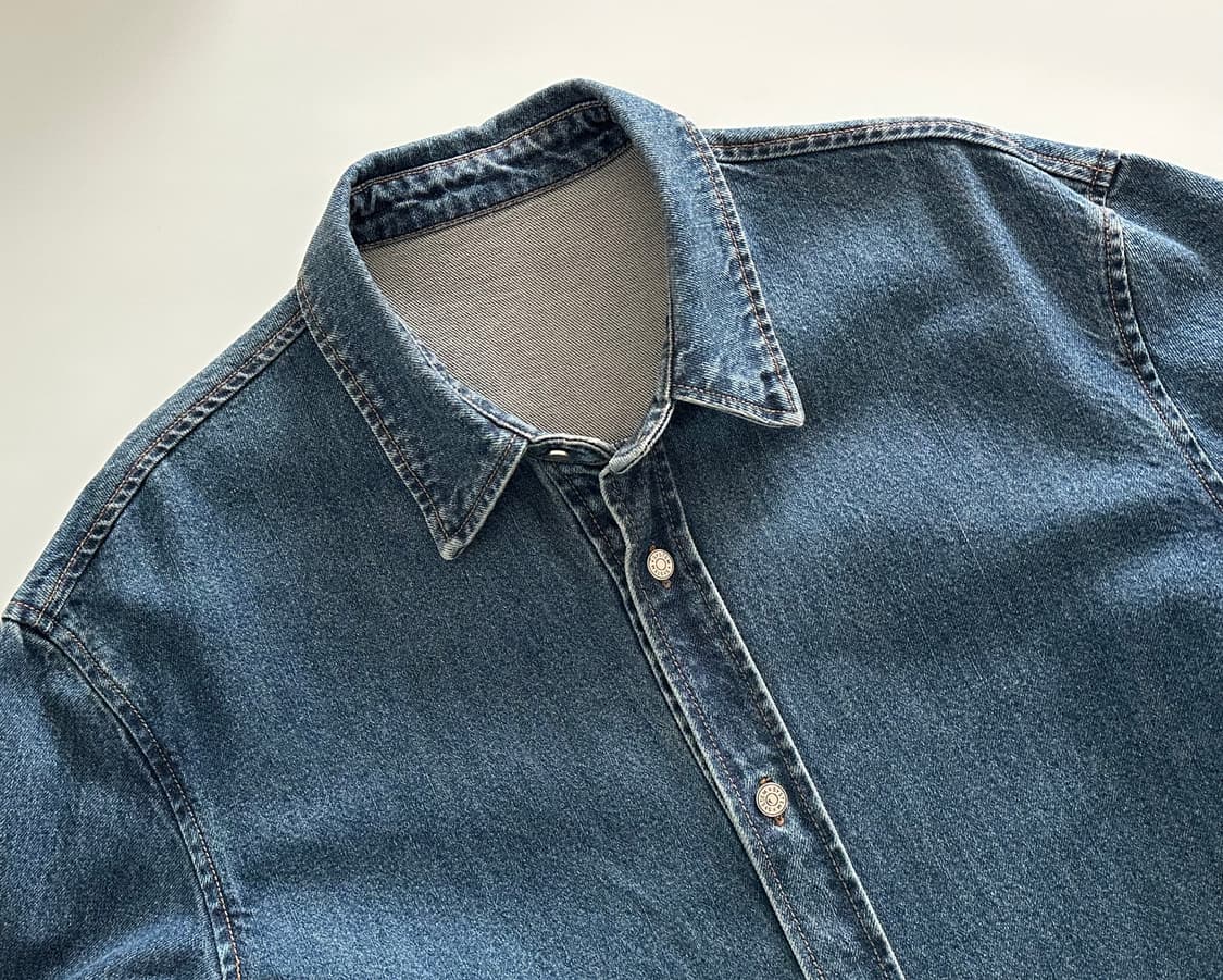 시스템옴므 데님 셔츠 자켓 상품이미지3