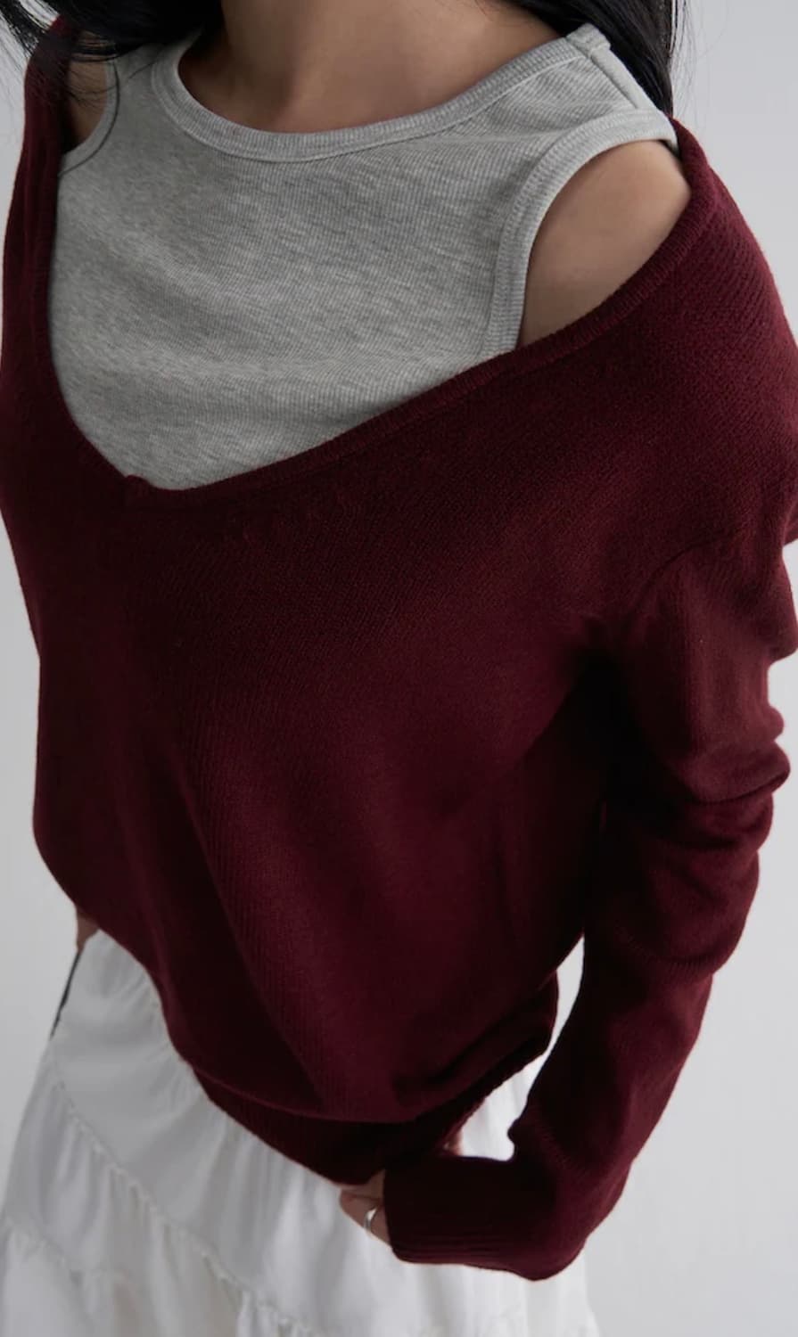 에잇세컨즈 긴소매 와인 상품이미지2