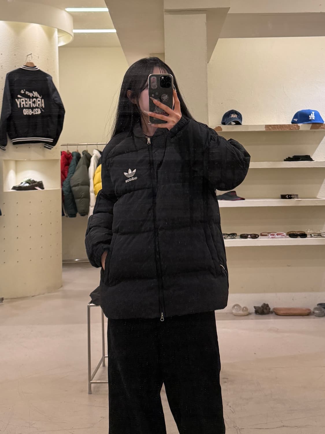 아디다스 트레포일 덕다운 투웨이 패딩 U916 상품이미지1