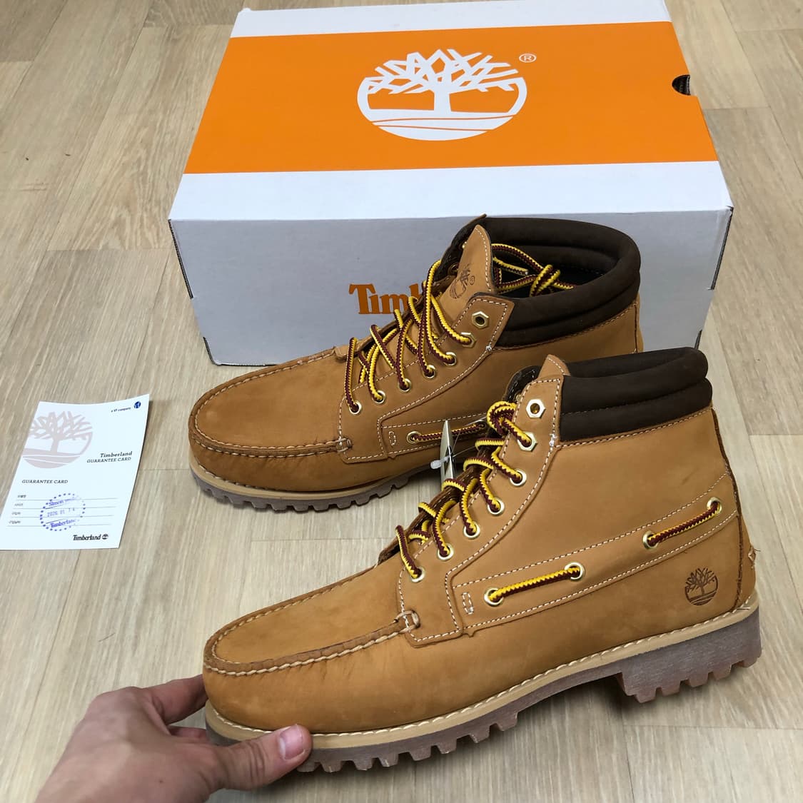 (280) 새상품 팀버랜드 7-아이 러그 부츠 위트 브라운 팀버랜드280 상품이미지1