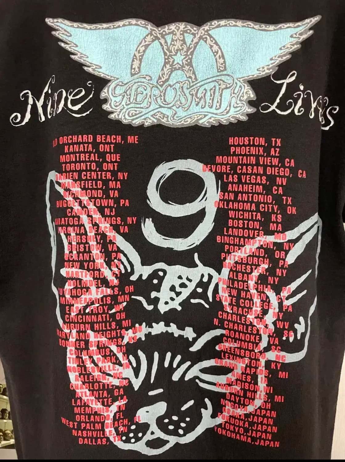 에어로스미스 90s 밴드티 상품이미지4