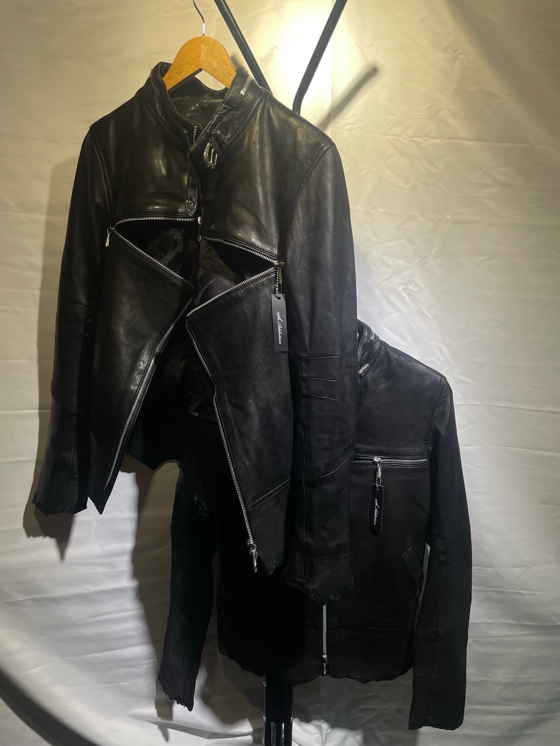 14th addiction cross zip leather 상품이미지6