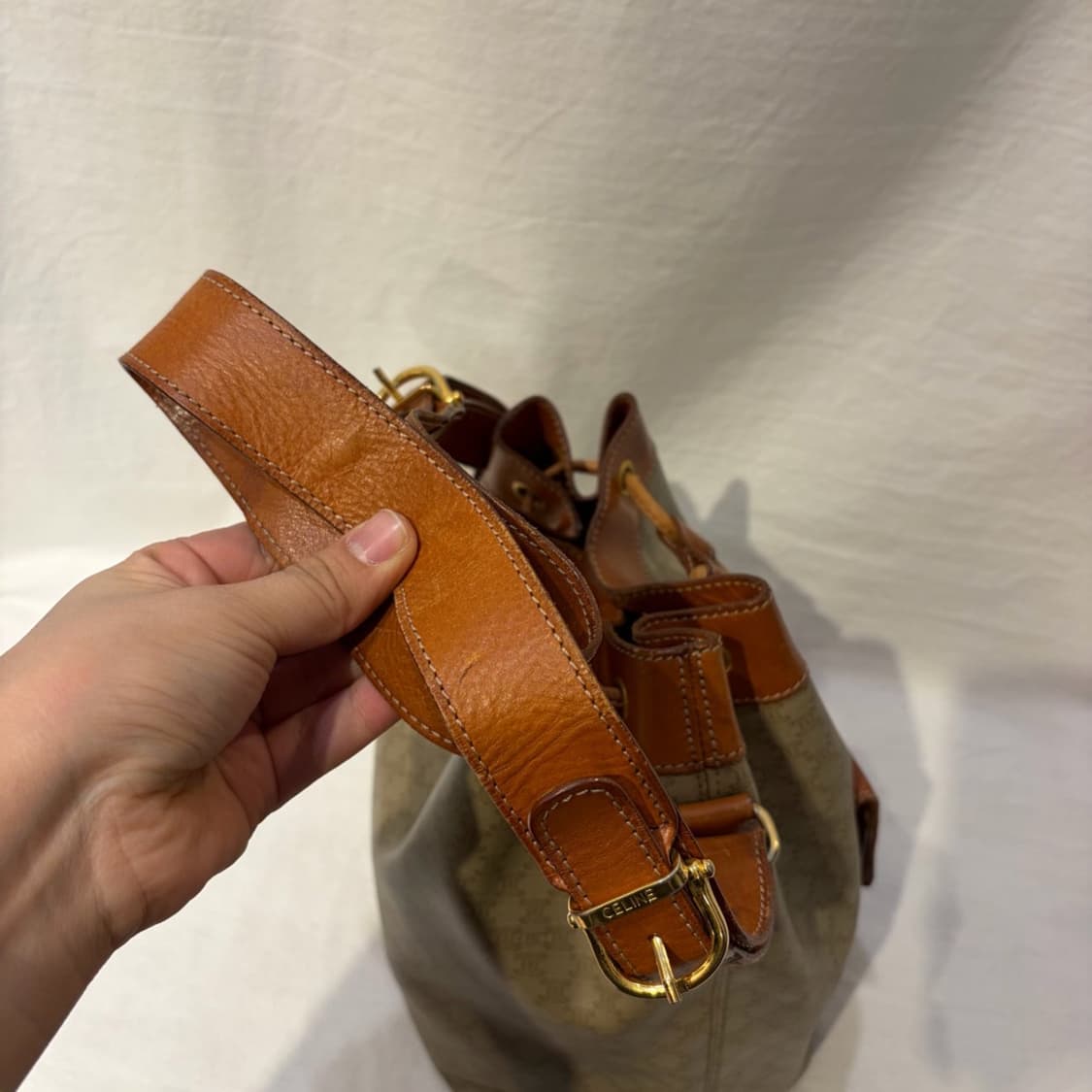 셀린느 마카담 버킷백 복조리백 가방 상품이미지6