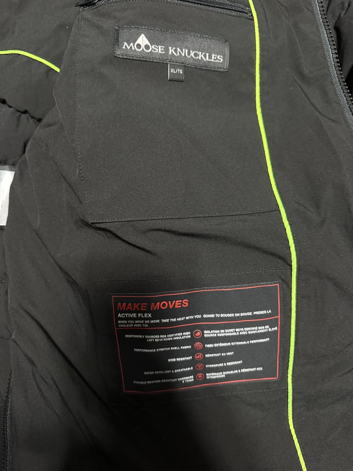 무스너클 22SS 푸퍼후디 경량패딩 XL 상품이미지4