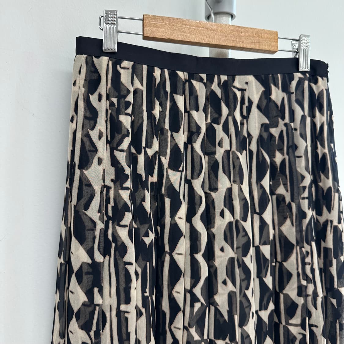 막스마라 정품 플리츠 실크 스커트 상품이미지4