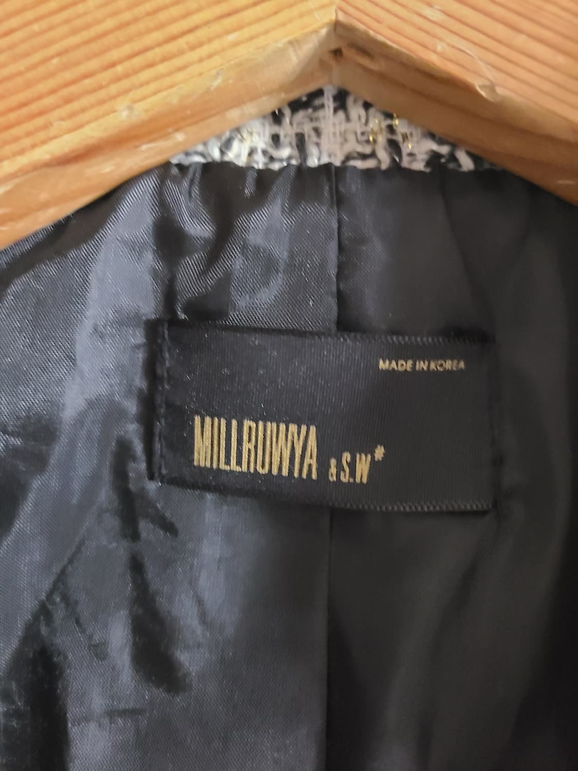 MILLRUWYA  크롭 트위드 자켓(s) 상품이미지4