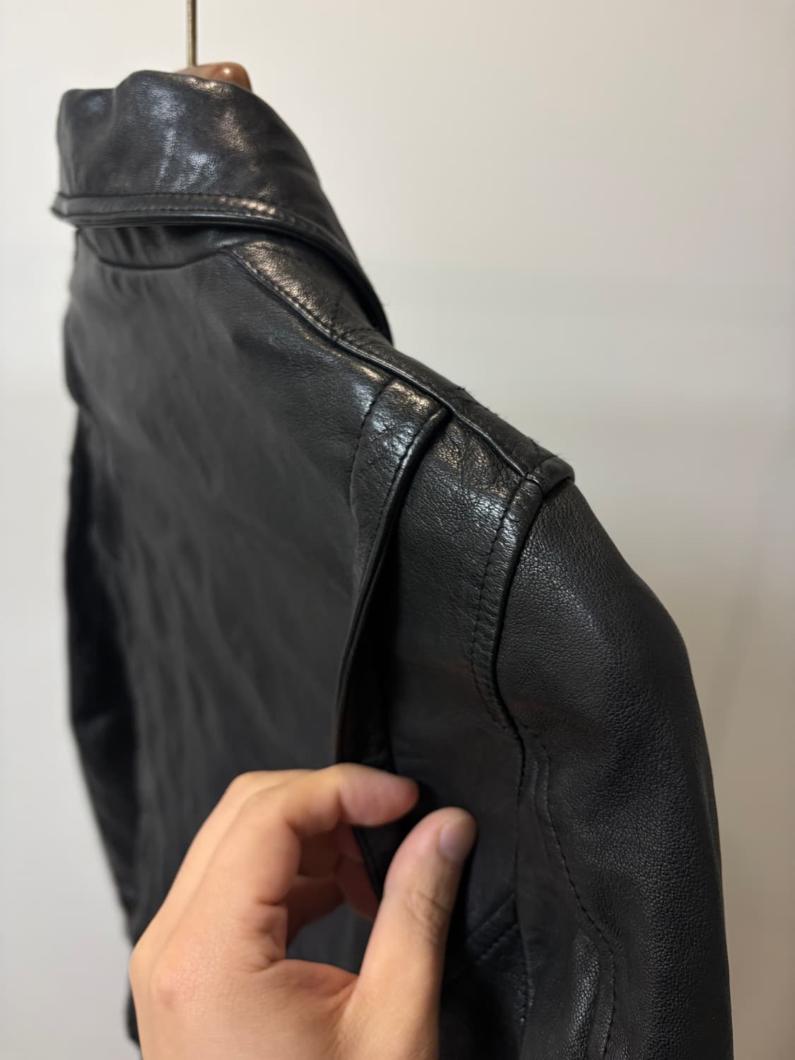 (66) 블루종 락시크 양가죽 자켓 상품이미지6