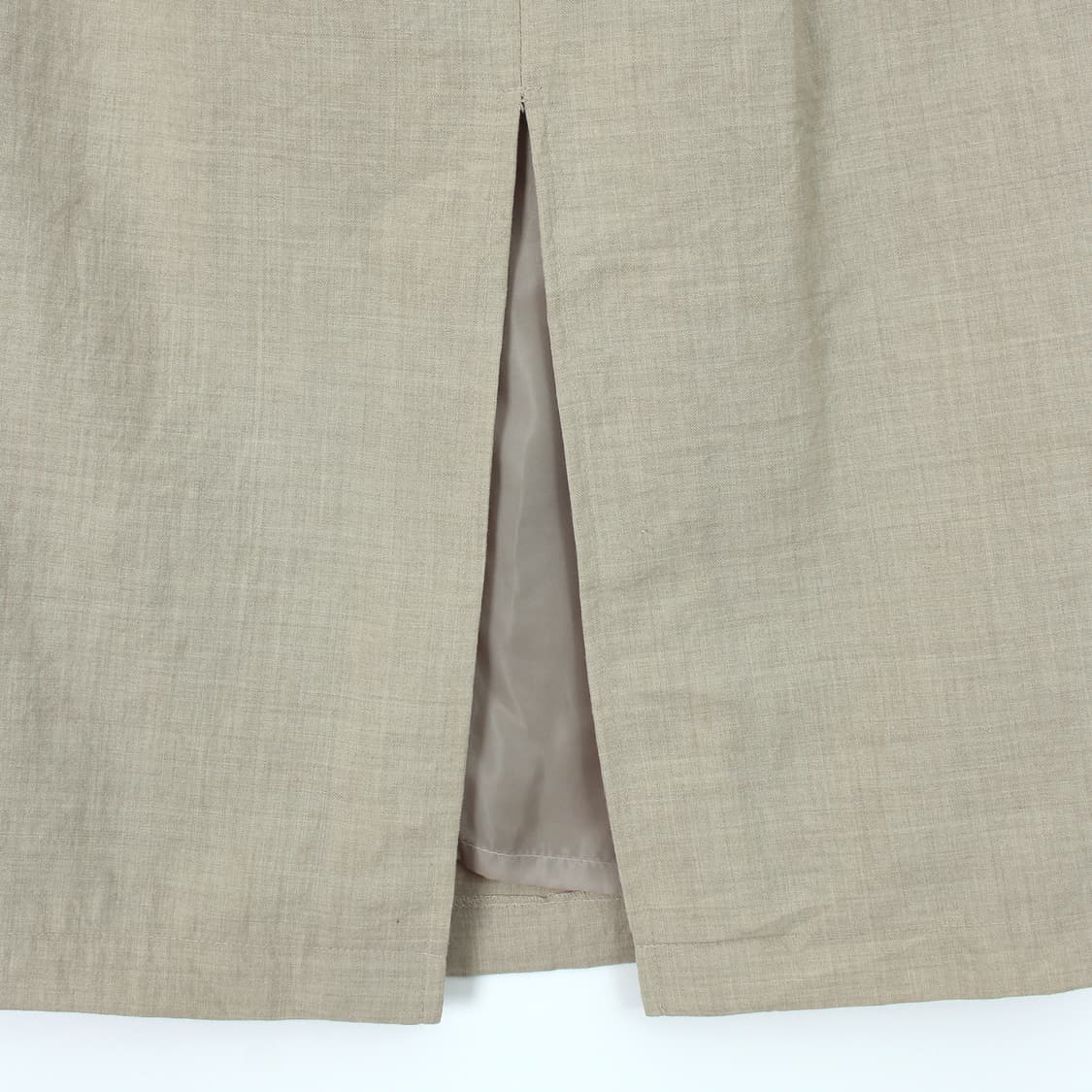 일본 빈티지 써머 울 반팔 자켓 롱 트임 스커트 셋업 상품이미지9