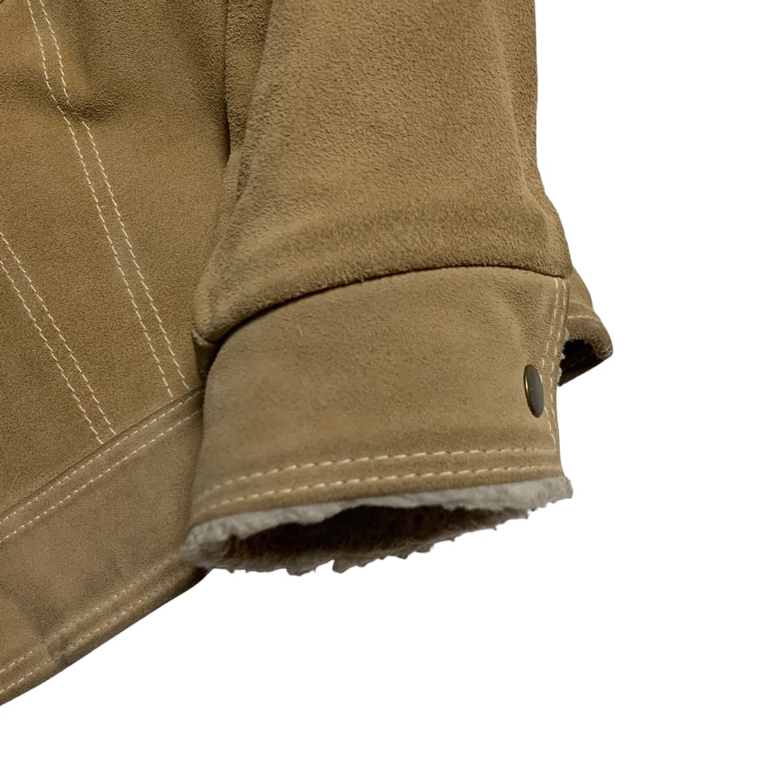 [XL] 70s suede Sherpa leather jacket 상품이미지4