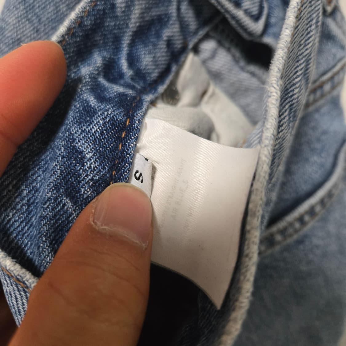 던스트 데님팬츠 / 여성 팬츠/여성 청바지 상품이미지3