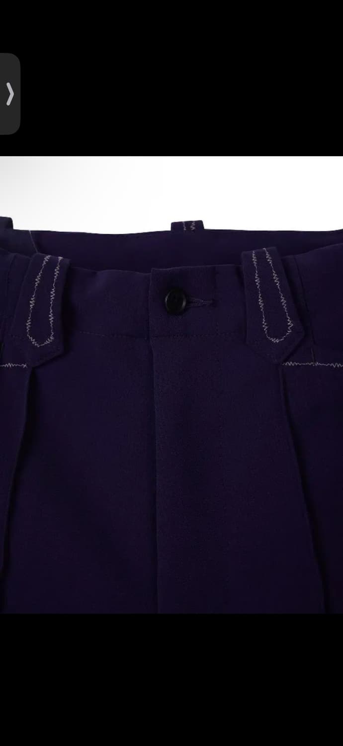 니들스  버터플라이 자수 트라우저 팬츠 퍼플 L라지 상품이미지4