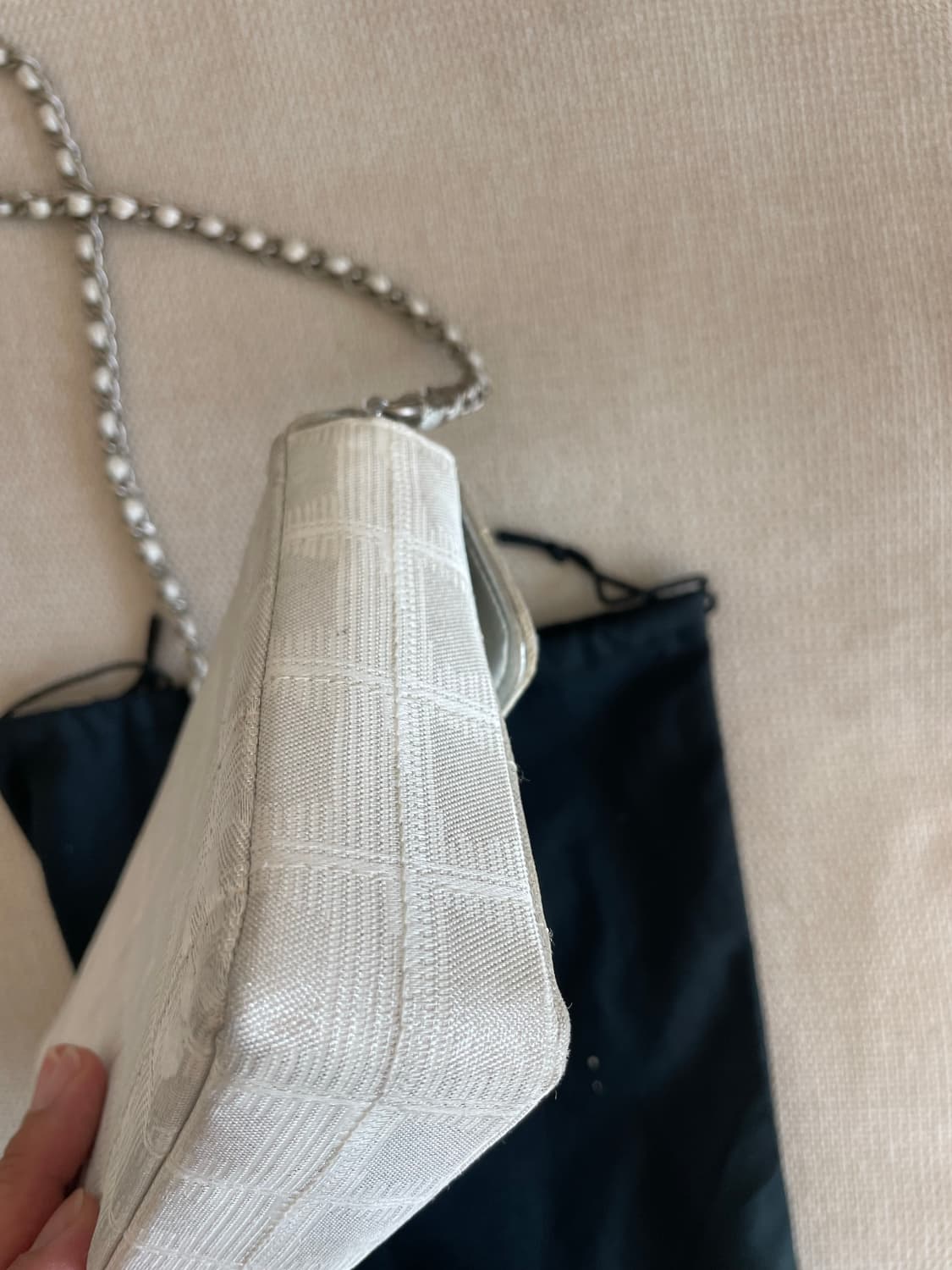 (정품) 샤넬 트래블라인 초콜릿 바 숄더백 상품이미지5