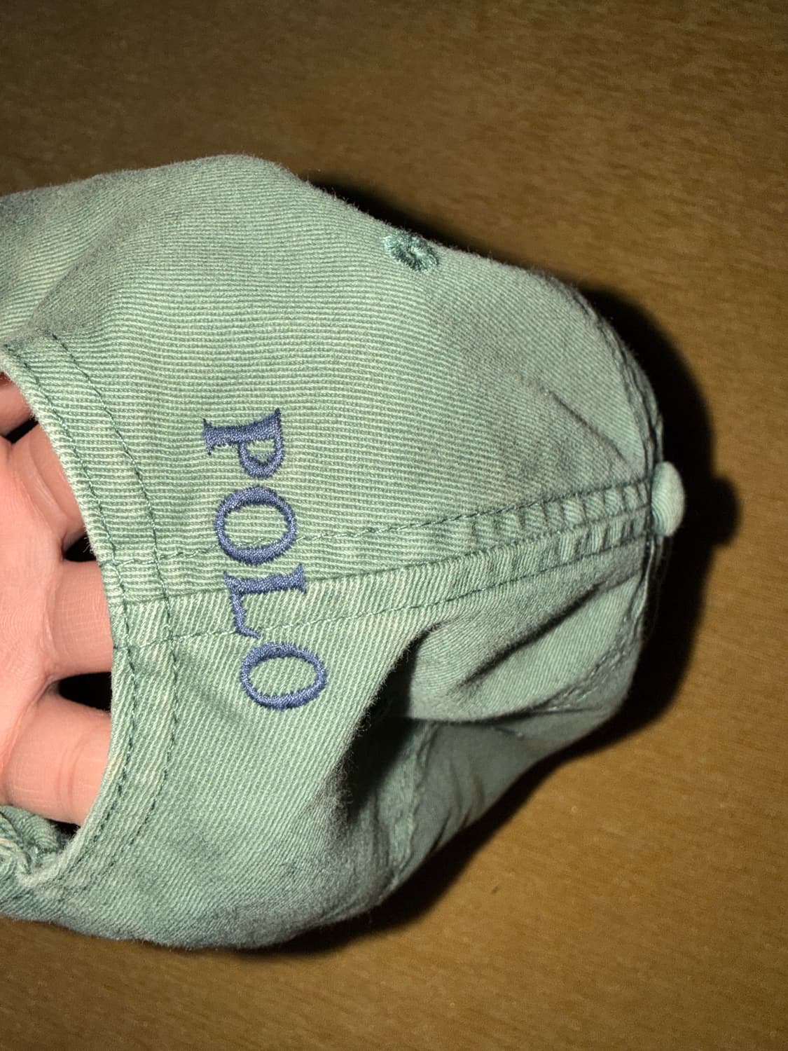 폴로 볼캡 모자 그린 상품이미지3