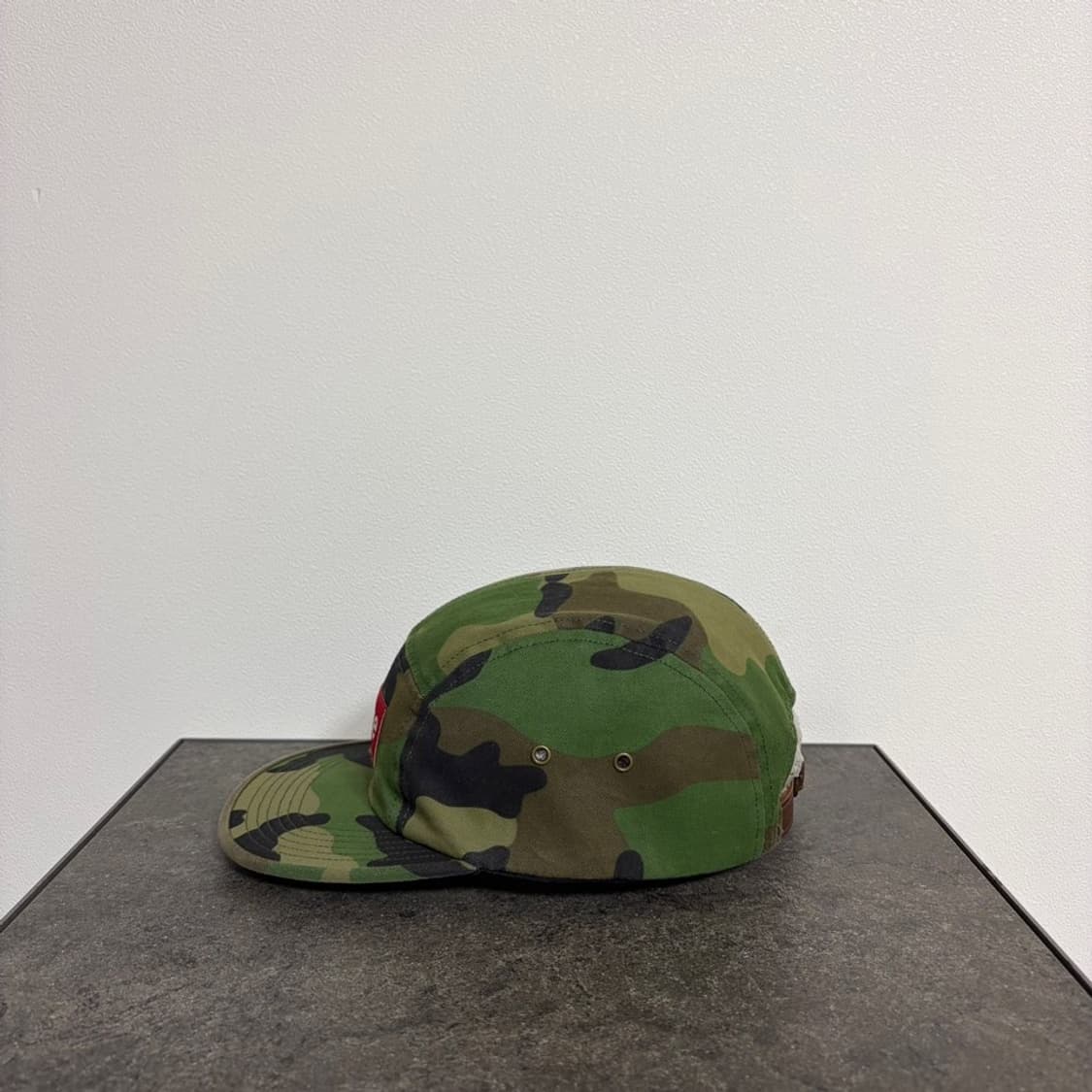 (OS) 슈프림 박스로고 캠프캡 모자 우드랜드 카모 상품이미지2