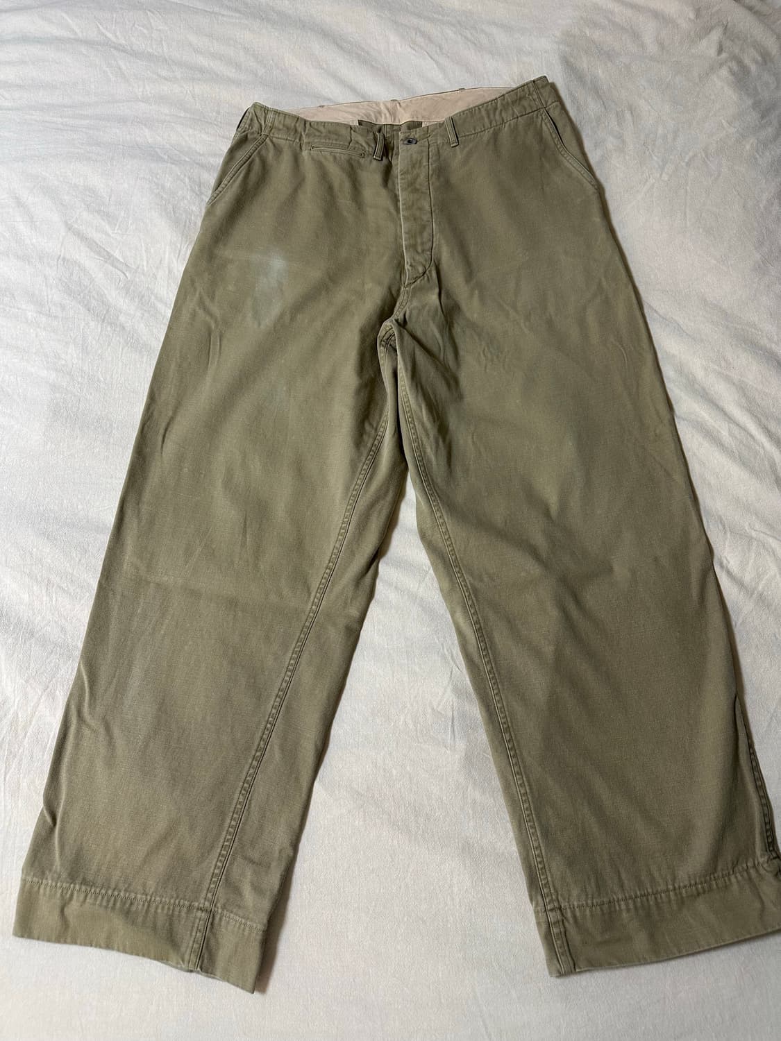 [2] 아프레쎄 25ss 빈티지 치노 베이지 상품이미지1