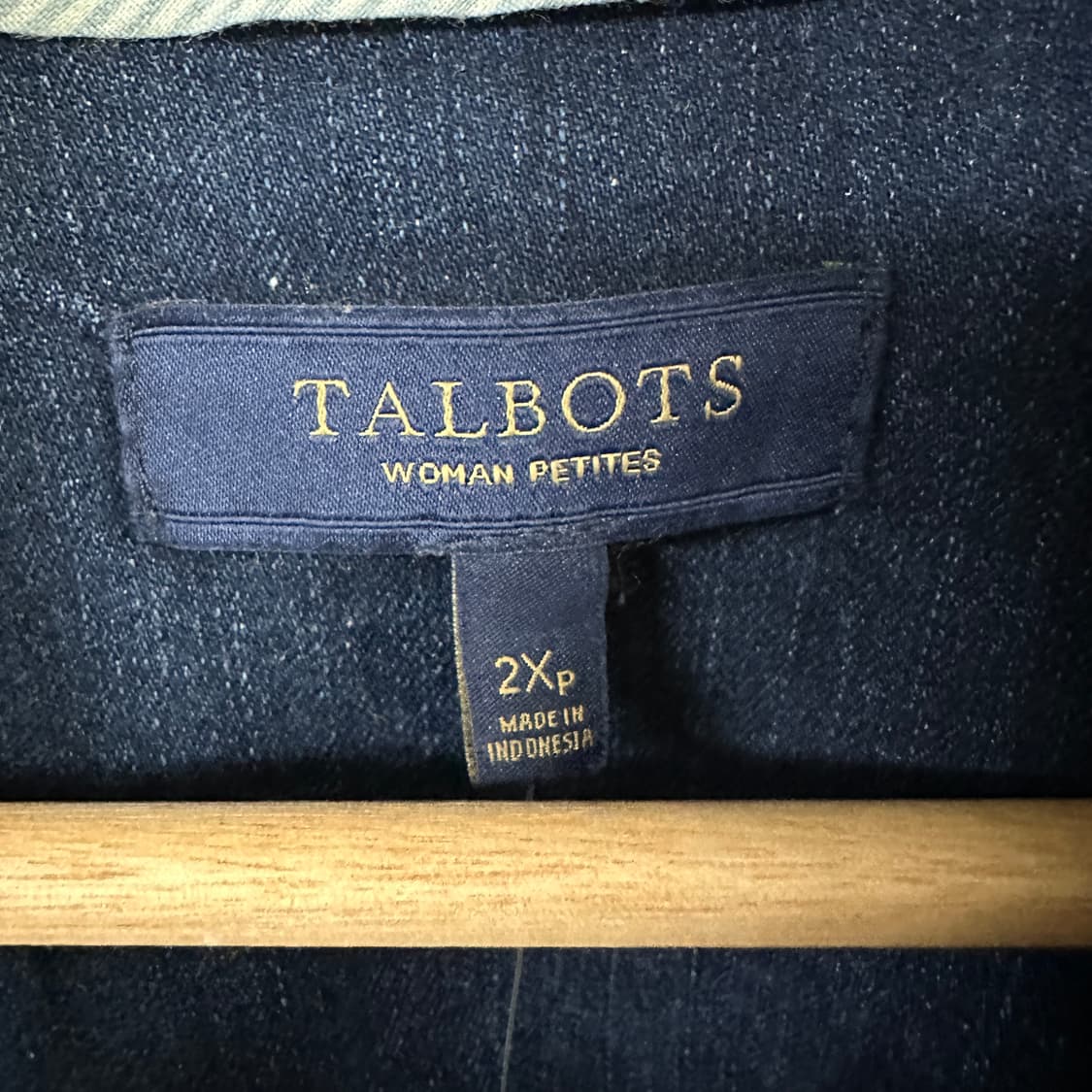 Talbots 여성 데님 자켓 상품이미지3