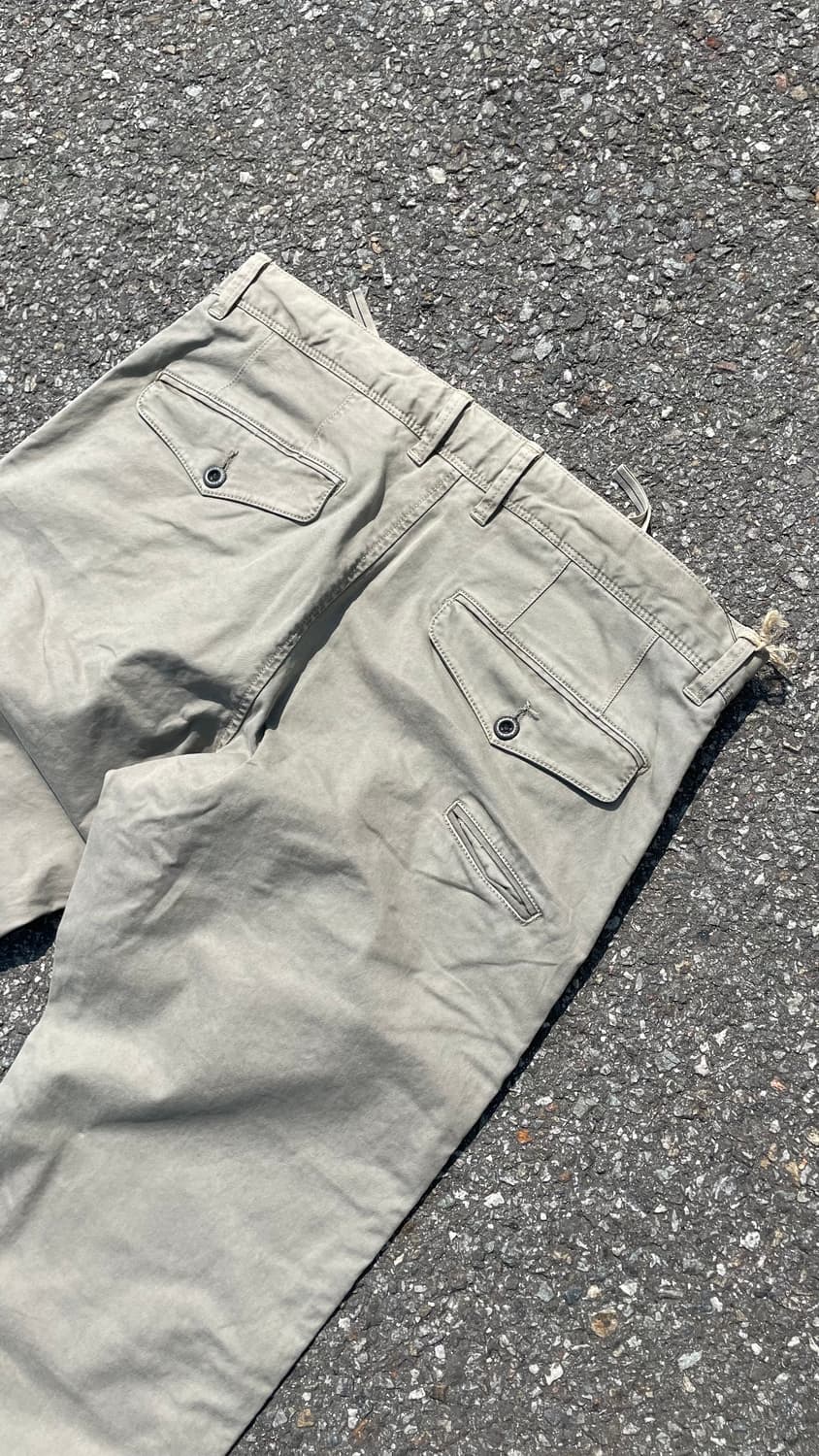 BACK NUMBER 빈티지코튼치노팬츠(DEADSTOCK) 상품이미지8